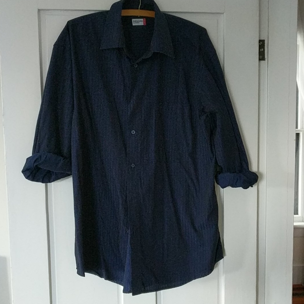 Large long sleeve button down